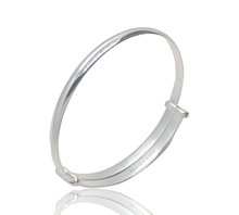 Load image into Gallery viewer, Dee and sons jewels’s Sterling Silver Adult Adjustable Bangle
